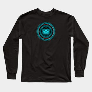 POLYNESIAN MASK 3B Long Sleeve T-Shirt